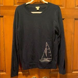 Navy blue J.Crew factory sweater